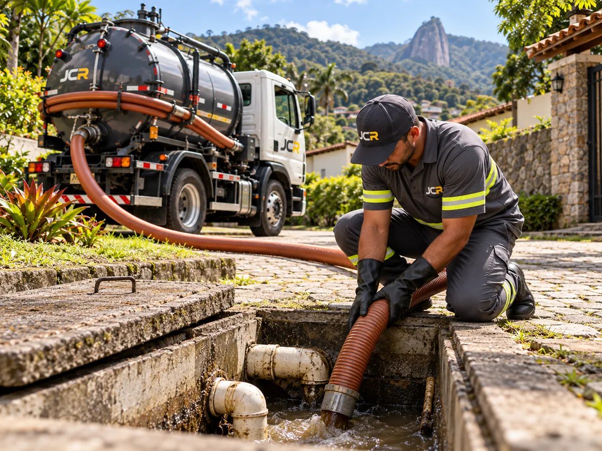 Limpeza de esgoto em geral em Petrópolis